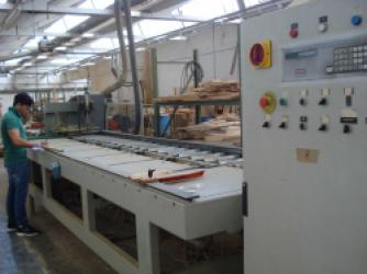 Cut-off saw Line automatic truncatio Cut-off saw Line automatic truncatio